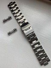 Bellissimo nuovo cinturino/bracciale SEIKO 22mm stile Oyster acciaio inox AFFARE!