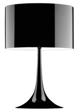FLOS SPUN LIGHT T2 LUME DA TAVOLO NERO