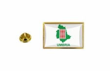 Spilla Pin Badge Pin's Bandiera Pays Cartolina Region Italia Provincia Umbria
