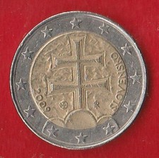 SLOVACCHIA 2 EURO CROCE