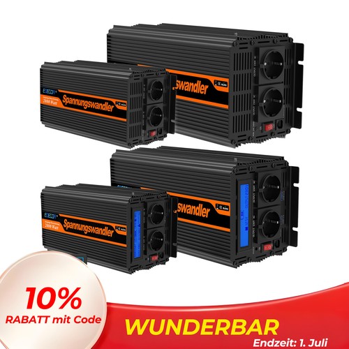 Edecoa 2000w 3000w inverter - 2000w,