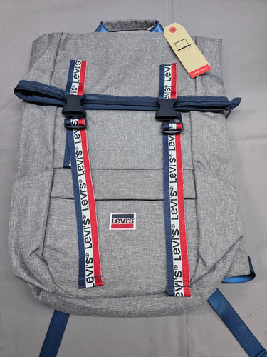 Zaino levis con logo roll - logo, roll-top