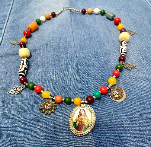 Collana con ciondolo gesù - con,