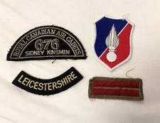 LOTTO PATCH MILITARI USA CANADA ITALIA TOPPE