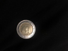 2 Euro Italia Giovanni Boccaccio moneta rara ERRORE DI CONIO. 1313 2013