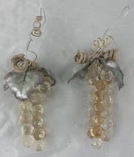 Vintage Lucite acrilico uva