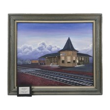 Dipinto olio vintage firmato