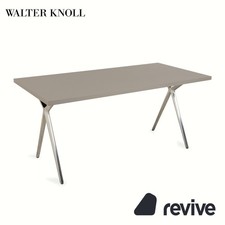 Walter Knoll Conference-X Tavolo In Legno Grigio 160 X 80 Cm