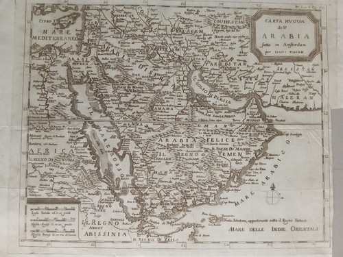 Mappa antica thomas salmon - antica,