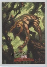 2008 Fleer Marvel Masterpieces Serie 2 Ka-Zar #43 4et