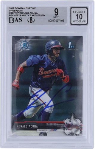Carta ronald acuna braves - jr.,