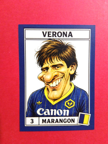 Figurina caricatura calciatori - caricatura,