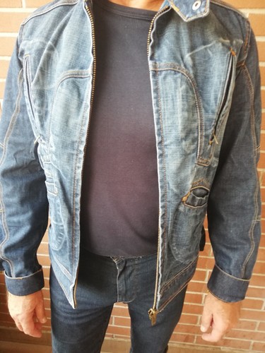 Giacca jeans uomo david mayer - jeans,