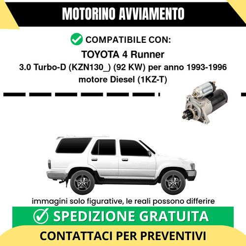 Motorino avviamento toyota - toyota, 4