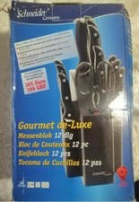 Set coltelli da cucina in blocco espositivo da 12 pezzi