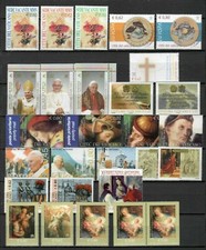 49 VATICANO 2005 MNH Annata Completa + 7 S/S + carnet