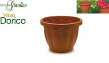 x Vaso Dorico In Resina Piante