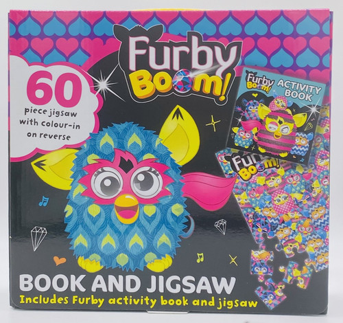 Set libro puzzle furby boom - libro,