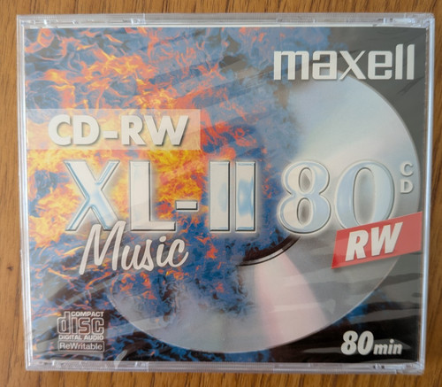 Maxell rw80 80 - maxell, xl-ii