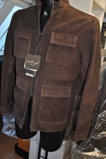 VOLFAGLI FIRENZE  GIUBBOTTO IN PELLE RENNA int. LANA 740,00 CART. TG 48 THERMORE