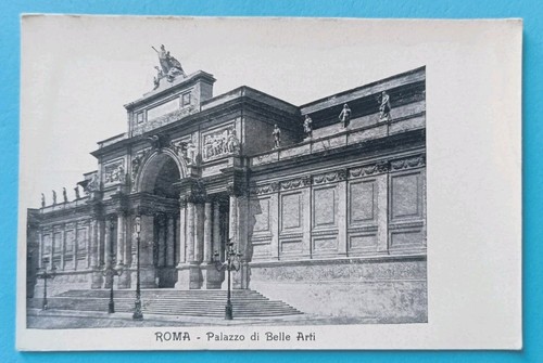 Roma cartolina old postcard - roma,