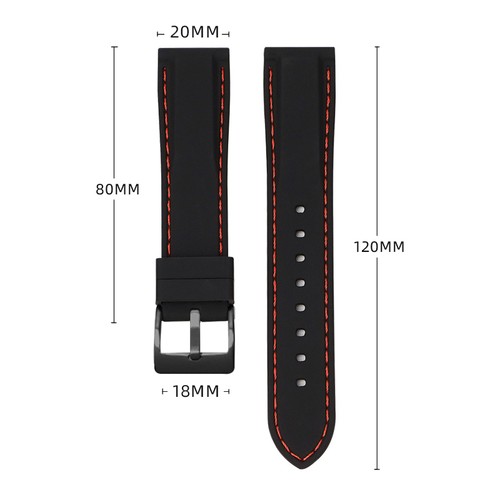 Cinturino orologio silicone