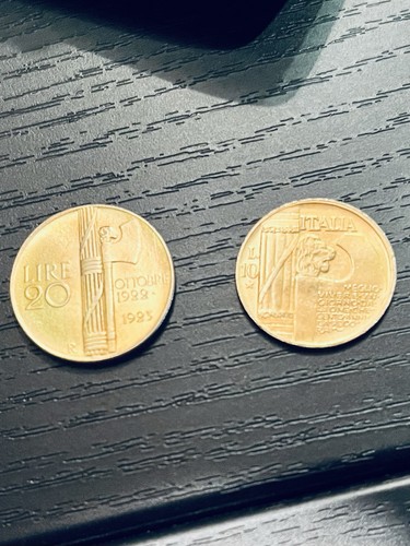 Monete e 20 lire - 2,