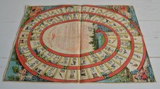 GIOCO DELL'OCA D'EPOCA MARCA AQUILA