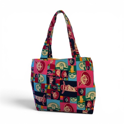 Tote bag upcycled inspired toy - bag,