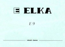 ELKA E9 Service Manual repair