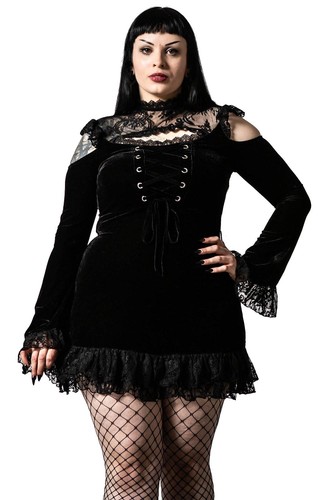 Mini abito killstar gothic - killstar,