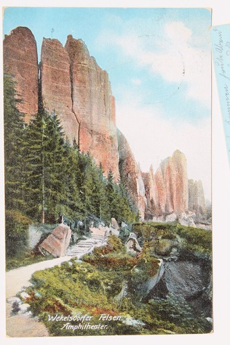 18679 wekelsdorfer felsen - ak,