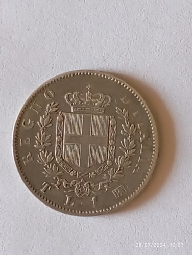 Lira stemma 1863 torino nc - stemma,