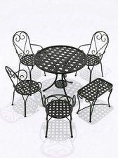 Set bistrot in metallo 6 pezzi