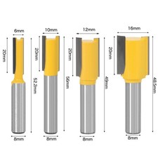Router bit dritto - bit, pulizia