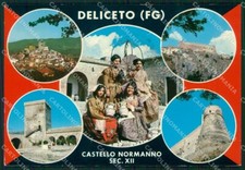 Foggia Deliceto Foto FG cartolina ZKM8399