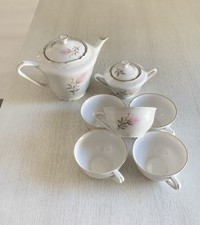 Set incompleto con 5 tazze tè + Teiera + Zuccheriera Durken (Made in Italy)