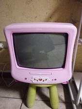 Disney Princess Retro Color TV Pink P1310ATV w/Built-in DVD player 13" *Read*