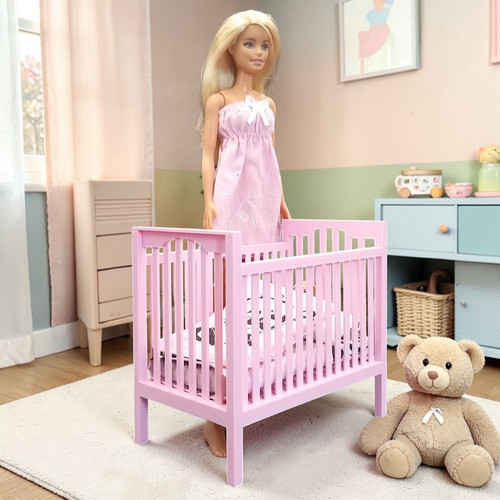 Lettino bambola barbie 6 - lettino, 1:6