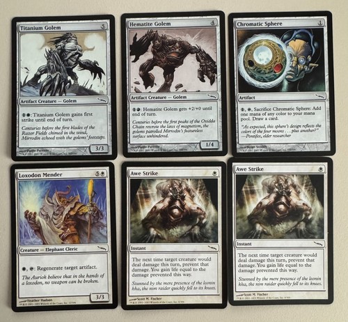 Common mtg mirrodin - mtg,