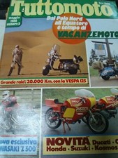TUTTOMOTO  - VECCHIE RIVISTE ANNI 80 - VARI NUMERI E ANNI DISPONIBILI