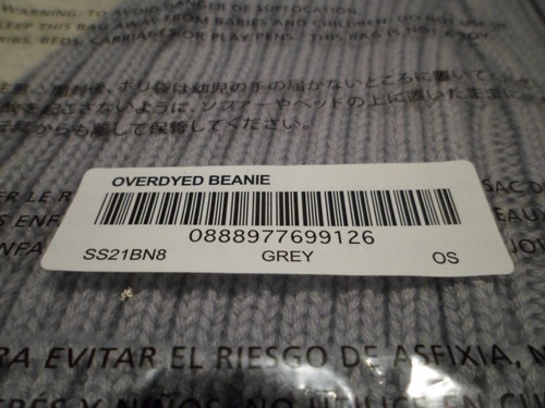 Supreme overdyed beanie - overdyed,