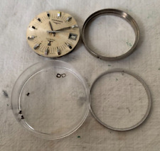 Movimento LONGINES Ultronic dial argento sfere cal 6132 progetto parti