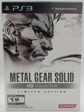 Metal Gear Solid HD Collection Edizione Limitata Playstation 3 PS3 SIGILLATO