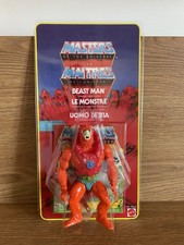Masters Of The Universe Motu Beast Man  France Yellow Border  READ DESCRIPTION