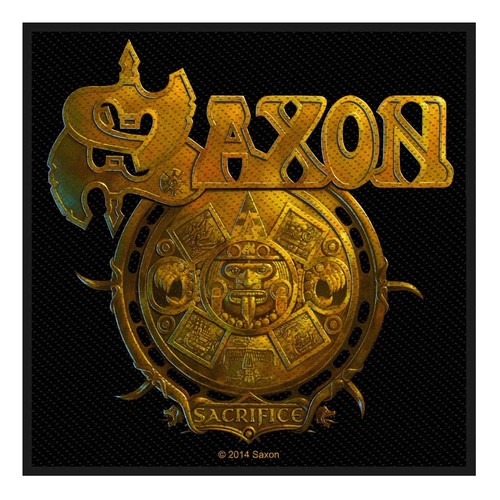 Saxon sacrifice aufnäher - saxon,