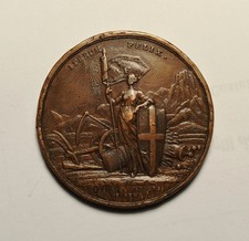 SAVOIA - VITTORIO EMANUELE I° - Unione della Savoia al Regno / Br - 42mm / 02