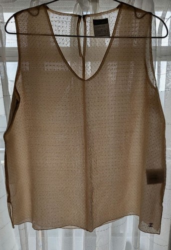 Shirt chanel con pois - t-shirt,
