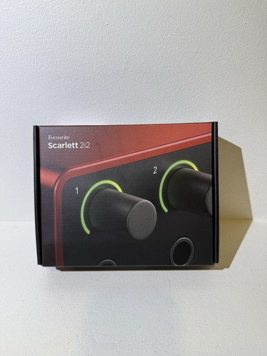 Focusrite scarlett 2i2 4th - scarlett,