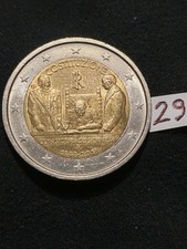 Coin euro two constitution - two,